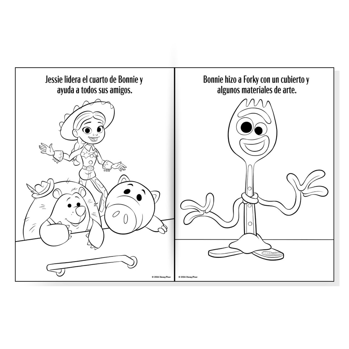 Toy Story Pinta y Diviértete