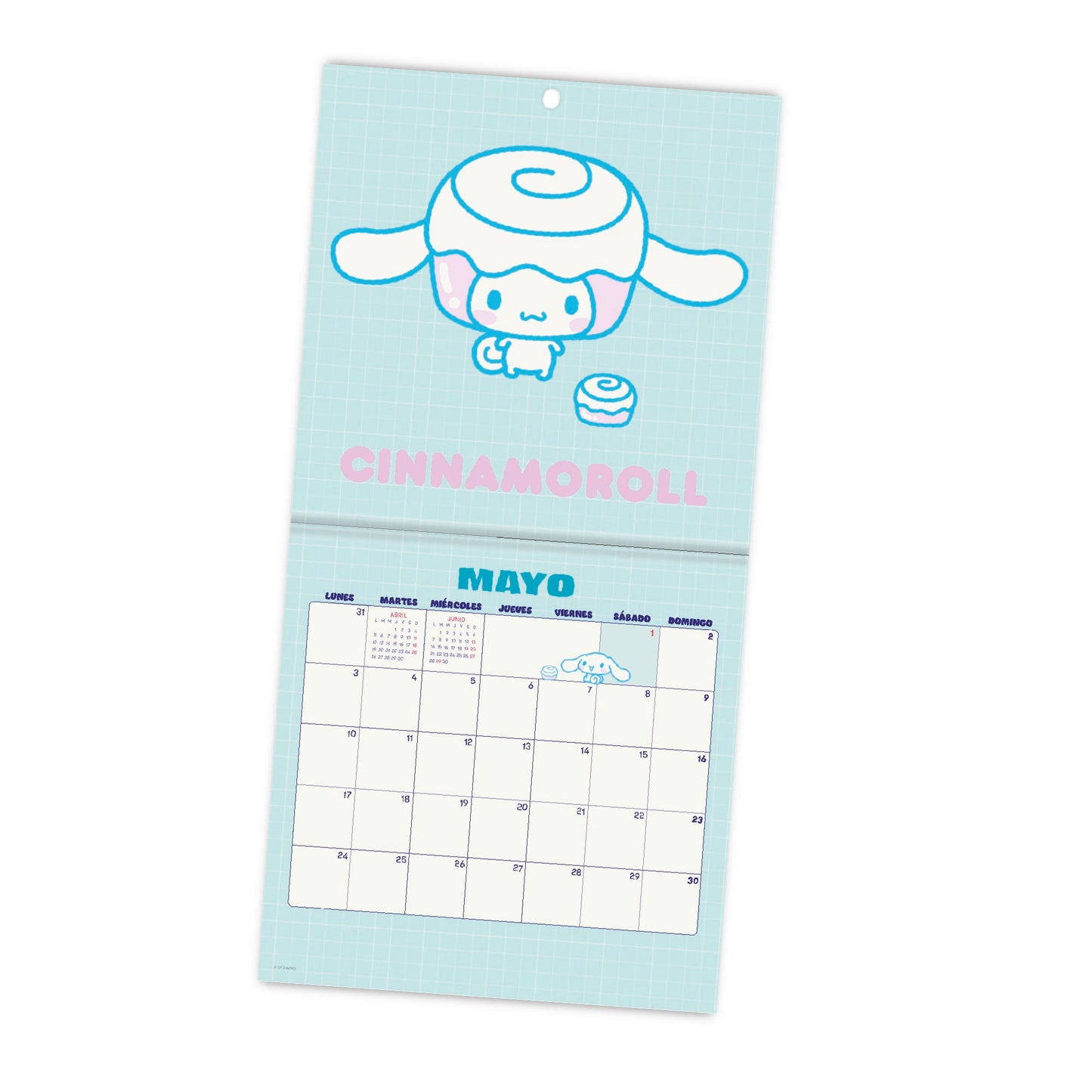 Calendario de Pared 2027 Hello Kitty and Friends