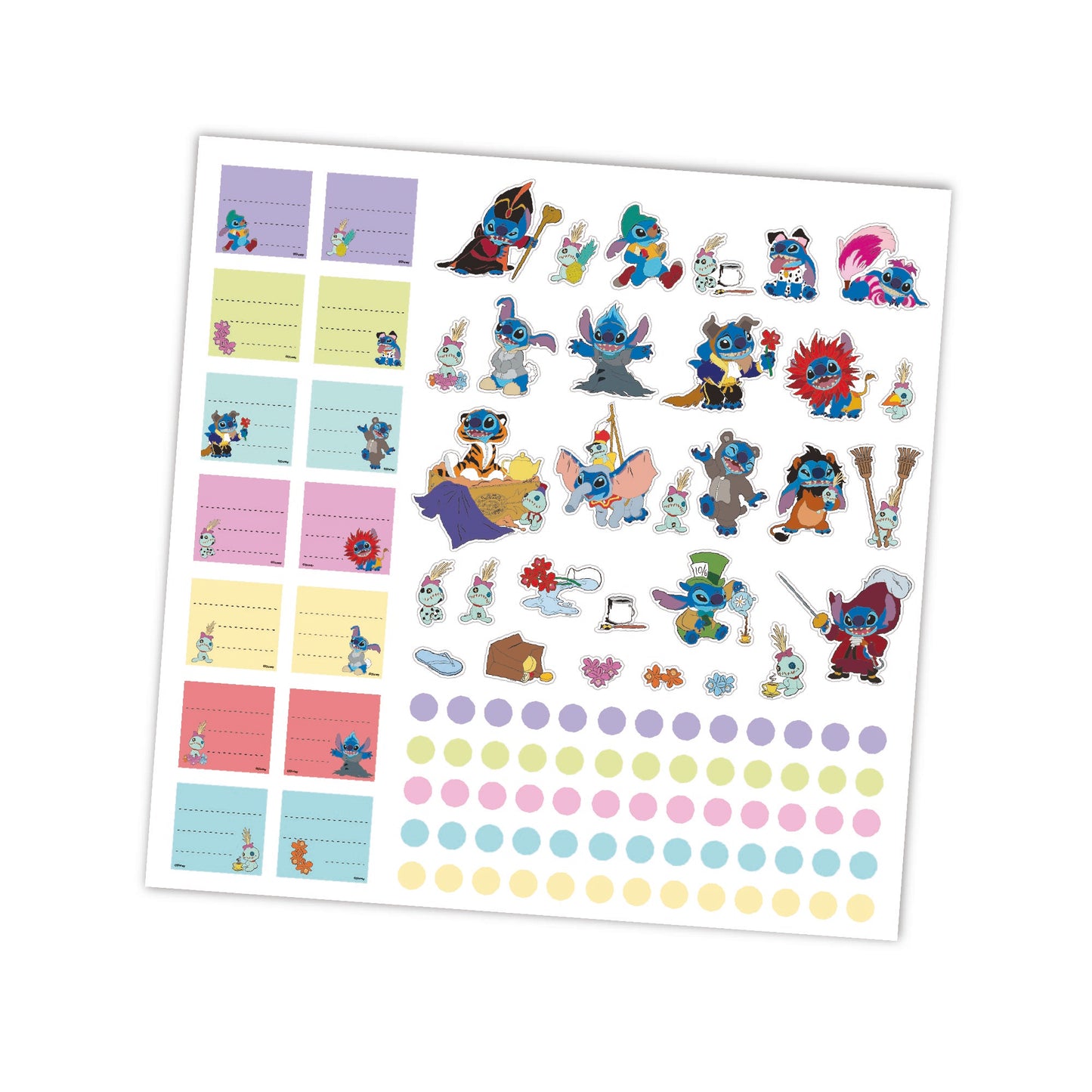 Calendario de Pared 2027 Stitch
