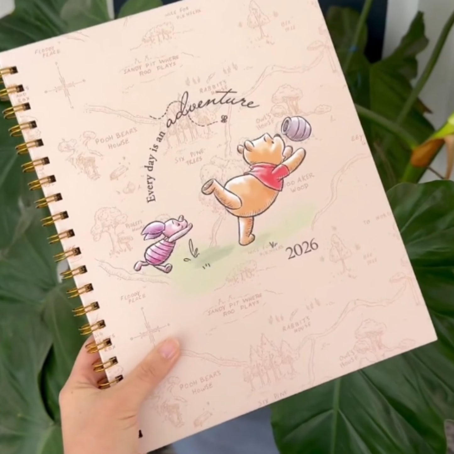 Brief Planner 2026 Winnie Pooh