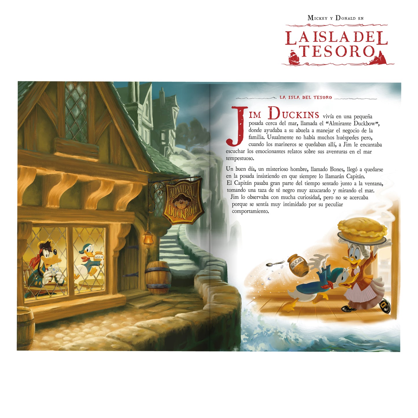 Mickey y Donald en La Isla del Tesoro