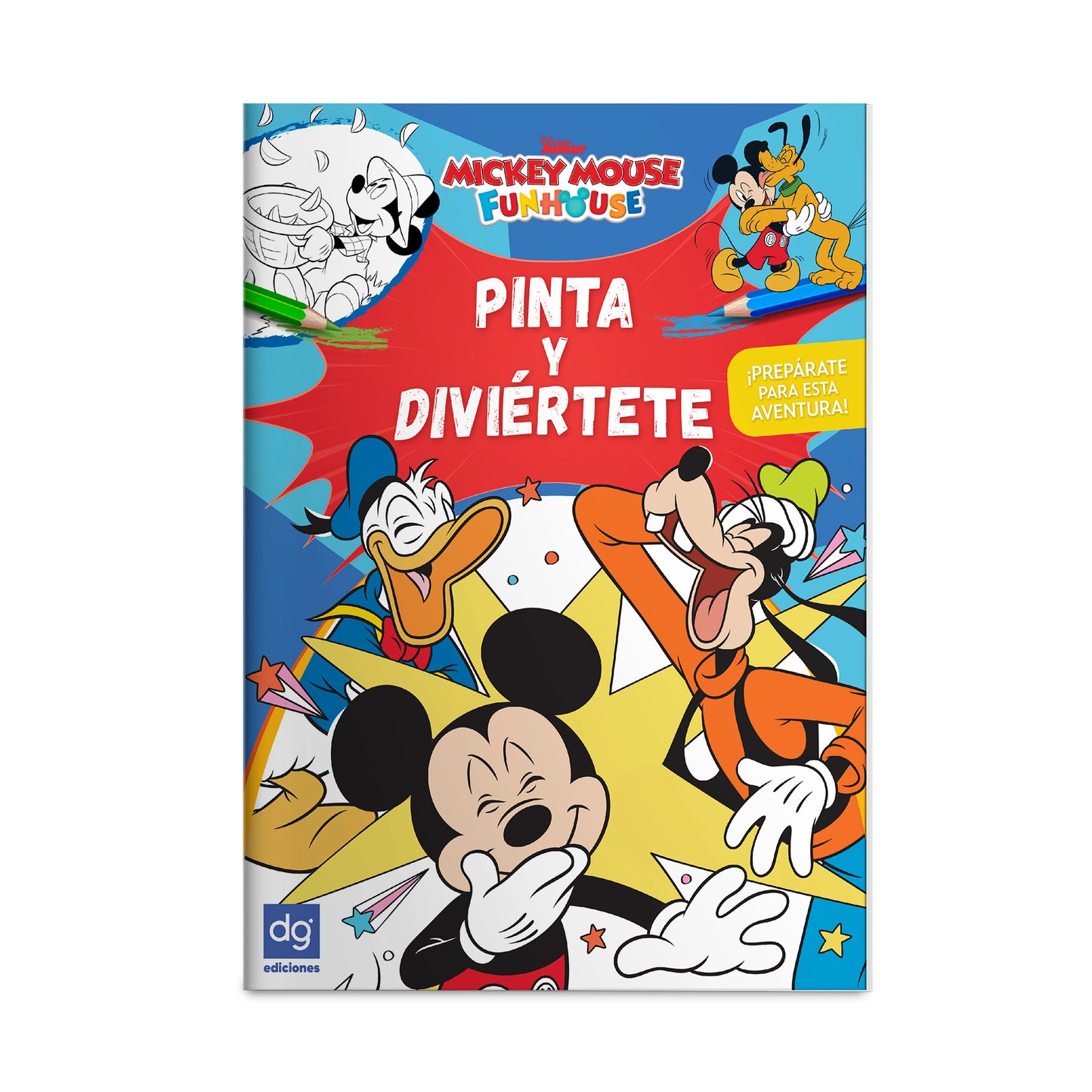 Mickey Pinta y Diviértete