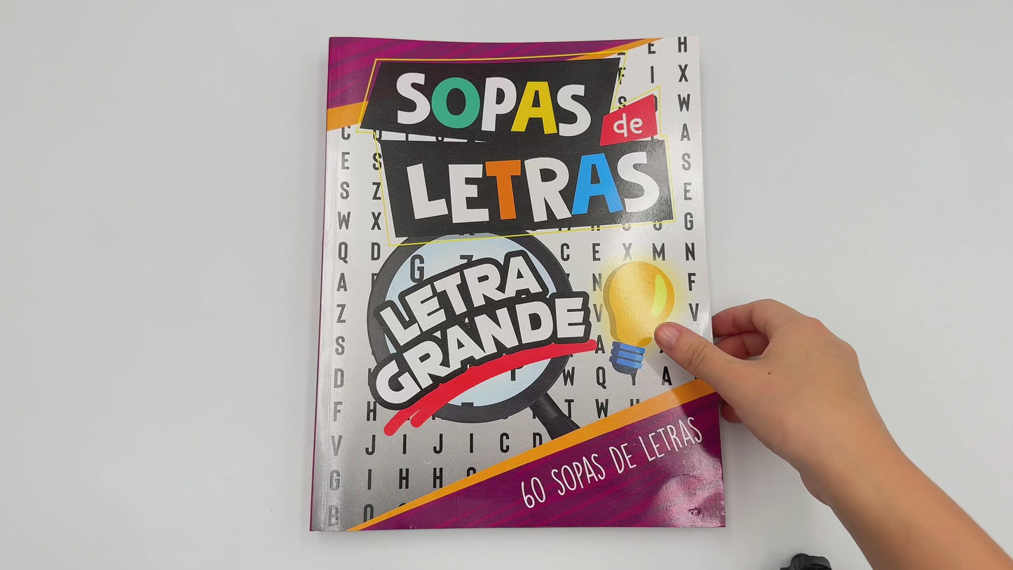 Cargar y reproducir el video en el visor de la galería, Sopa letras mente Aguda
