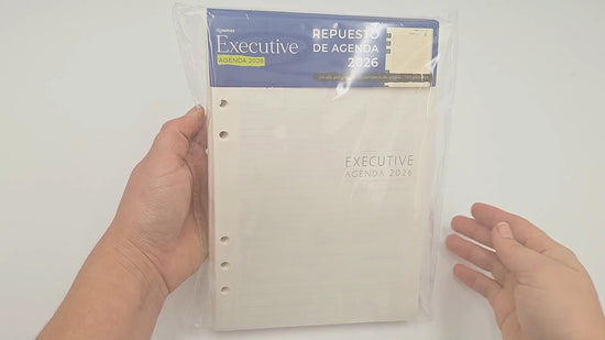 Cargar y reproducir el video en el visor de la galería, Repuesto Agenda Vip Executive 2026
