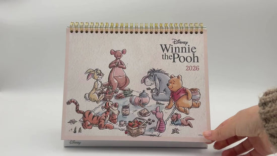 Cargar y reproducir el video en el visor de la galería, Calendario escritorio 2026 Pooh
