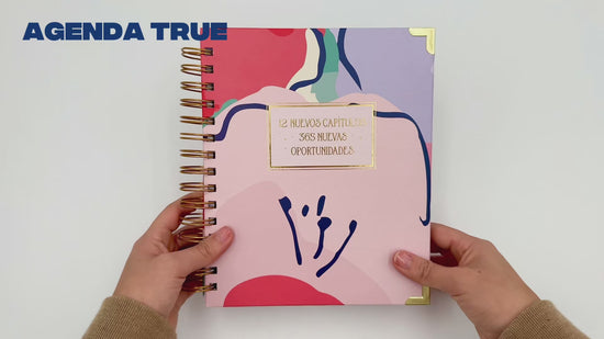 Cargar y reproducir el video en el visor de la galería, Agenda 2026 True diaria (modelo 2)
