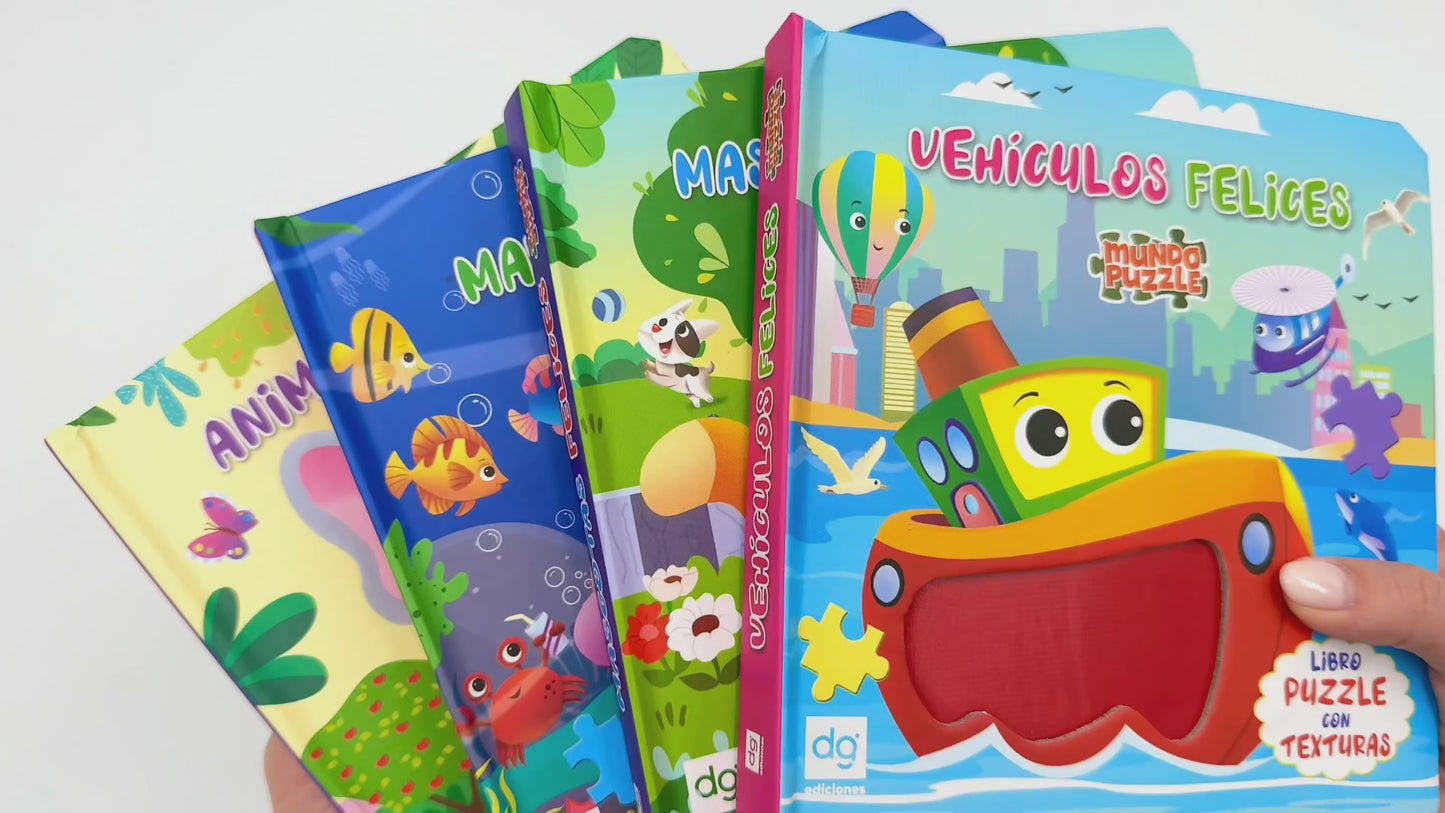 Cargar y reproducir el video en el visor de la galería, Puzzle Mares felices
