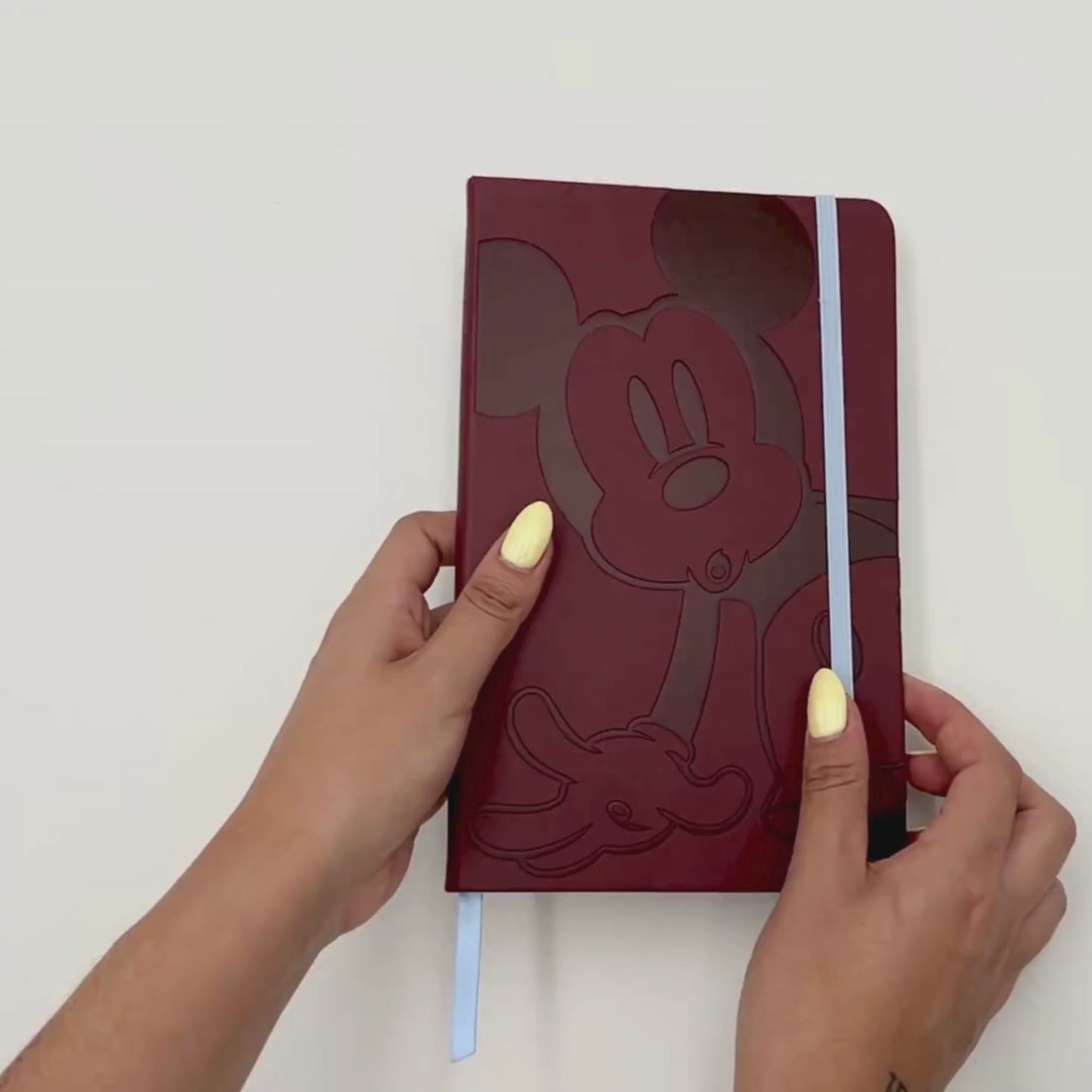 Cargar y reproducir el video en el visor de la galería, Libreta Mickey
