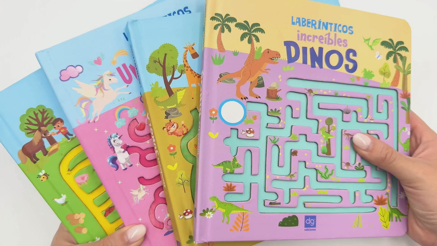 Cargar y reproducir el video en el visor de la galería, Laberintos increibles dinos
