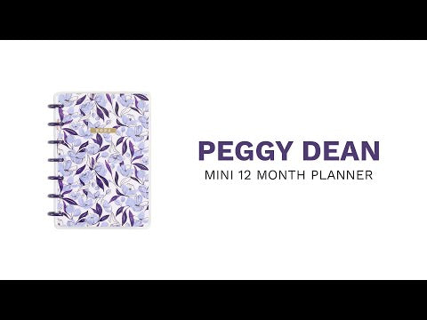 Cargar y reproducir el video en el visor de la galería, Happy Planner 2024  Mini Peggy
