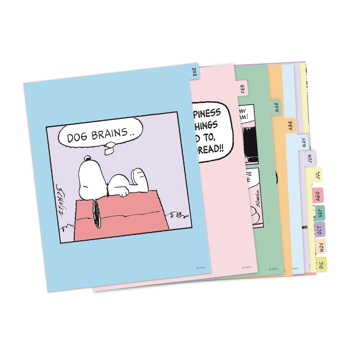 Agenda 2027 Snoopy fucsia