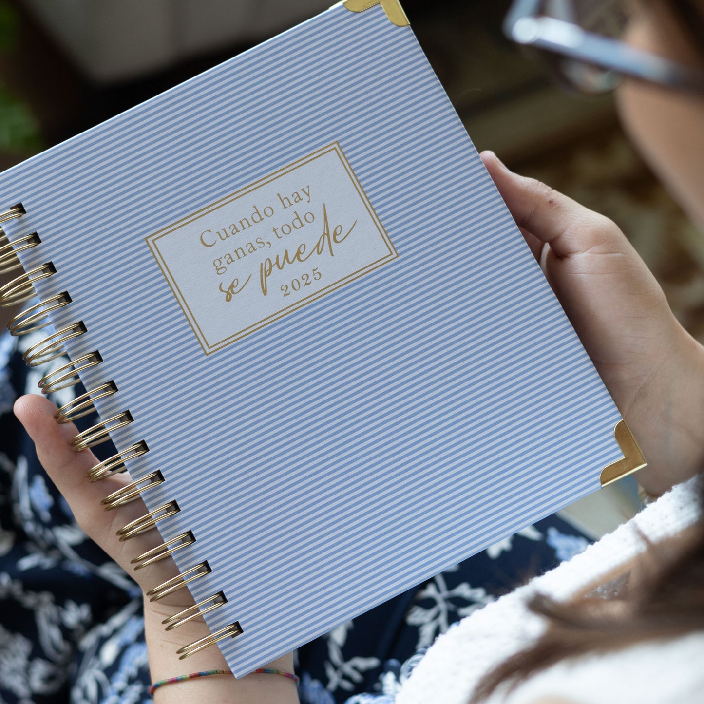 Agenda diaria 2025 True - Celeste