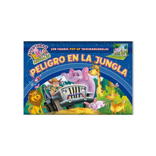 Pop Up Aventuras animales - Peligro en la jungla 3D