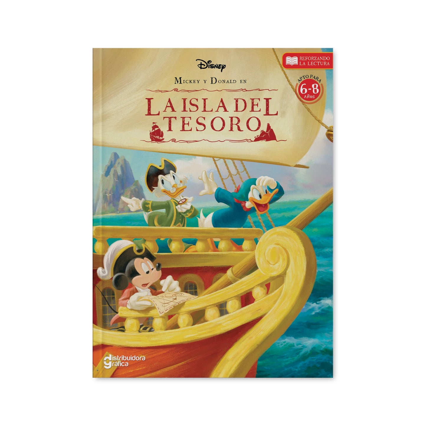 Mickey y Donald en La Isla del Tesoro