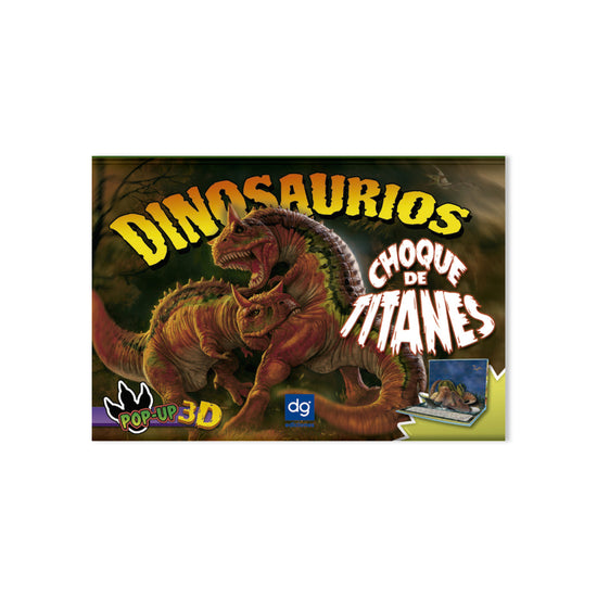 Pop Up Dinosaurios - Choque de titanes 3D