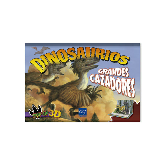 Cargar imagen en el visor de la galería, Pop Up Dinosaurios - Grandes Cazadores 3D
